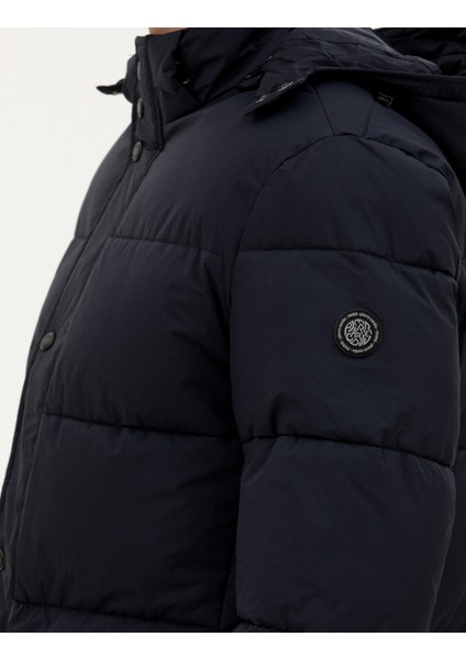 Erkek Koyu Lacivert Regular Fit Kaban 50284787-VR100