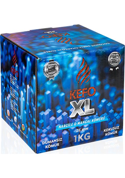 XL Hindistan Cevizi Nargile Kömürü