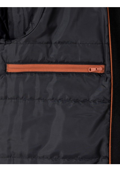 Erkek Siyah Kaşe Mont 50293328-VR046