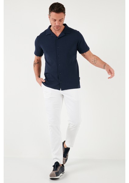 Pamuklu Regular Fit Kısa Kollu 2'li Paket Gömlek Erkek Gömlek 5902640S2