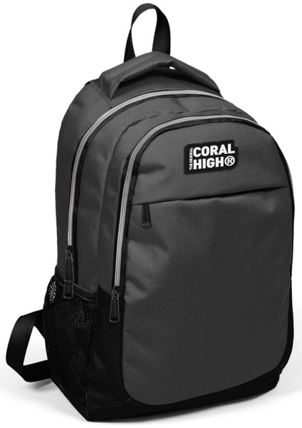 Coral High Erkek Çocuk Siyah Gri Okul Sırt Çantası Ve Beslenme Çantası fiyatları