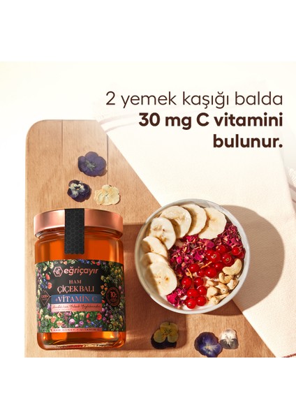 Ham Çiçek Balı + Vitamin C 850 gr
