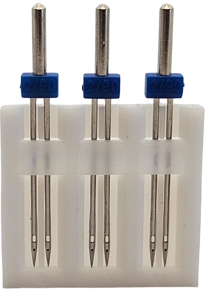 Ev Tipi Aile Dikiş Makinesi Çiftli Dikiş İğnesi / 130/705 H ZWI 2.0/90 3 Adet