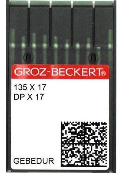 Ponteriz Dikiş İĞNESI/DPX17 Gebedur 23/160 100ADET