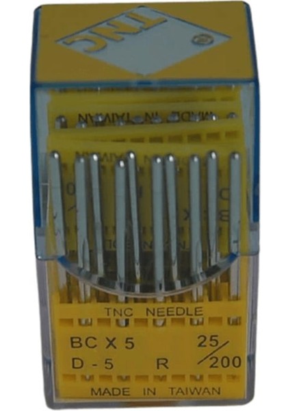 Siruba Çuvalağzı İğnesi/ Bcx5 25/200 50ADET