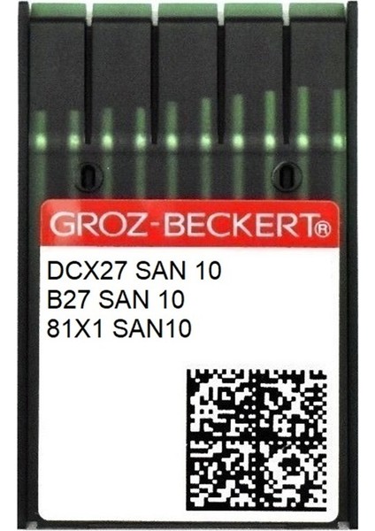 Overlok Dikiş İğnesi / DCX27(B27) SAN10 12/80 100ADET