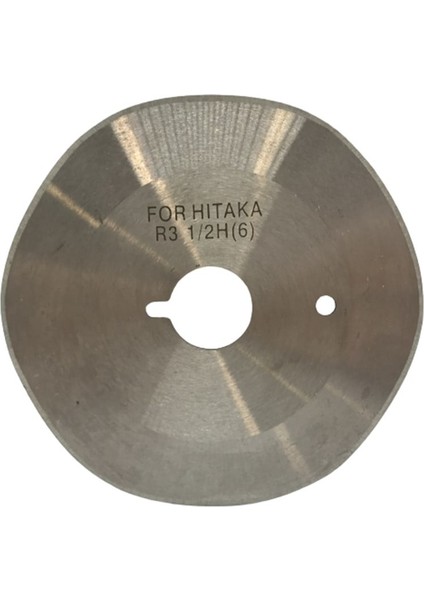 Hitaka Yuvarlak Kumaş Kesim Motor 6 Köşe Bıçak / R3 1/2h(6)