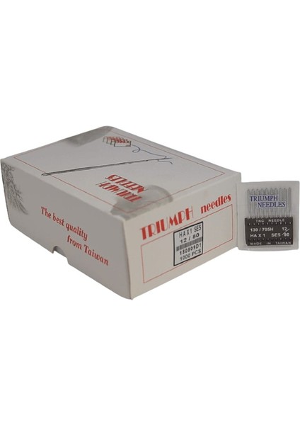 Aile Makine Dikiş İğnesi / Hax1 12/80 100ADET