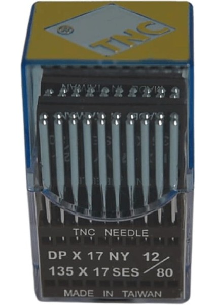 Ponteriz Dikiş İğnesi/ DPX17 12/80 100ADET