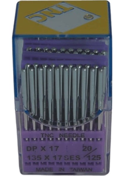 Ponteriz Dikiş İğnesi/ DPX17 20/125 100ADET