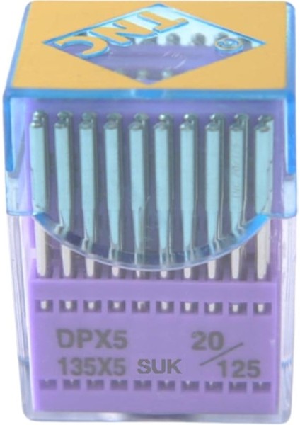 Düz Kalın Dip Dikiş İğnesi/dpx5 Suk 20/125 100ADET