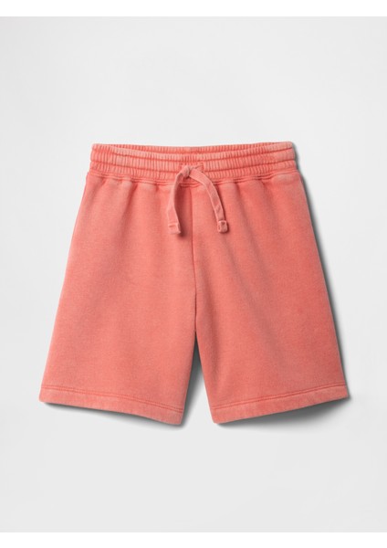 Erkek Bebek Kırmızı Pull-On Şort
