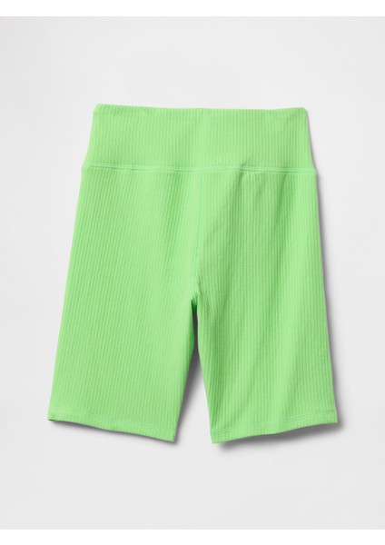Kız Çocuk Yeşil Fitilli Bisiklet Şortu fiyatları