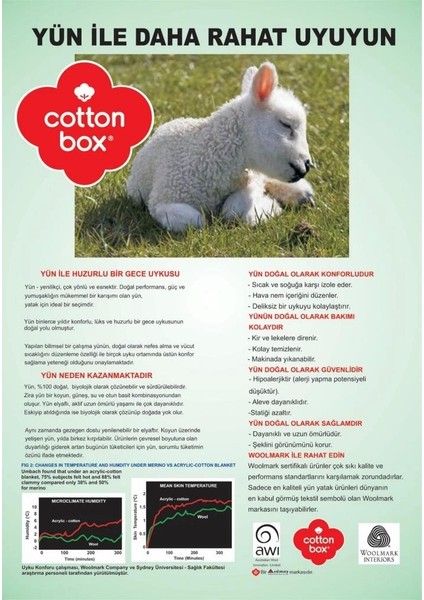 Nessiworld Cotton Box Bebek Yün Yastık 35 x 45 fiyatları