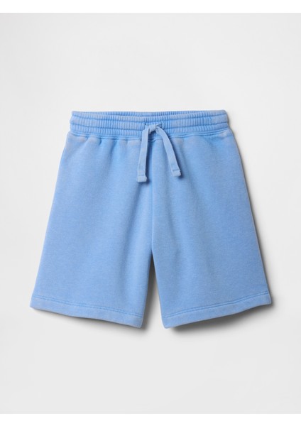 Erkek Bebek Mavi Pull-On Şort