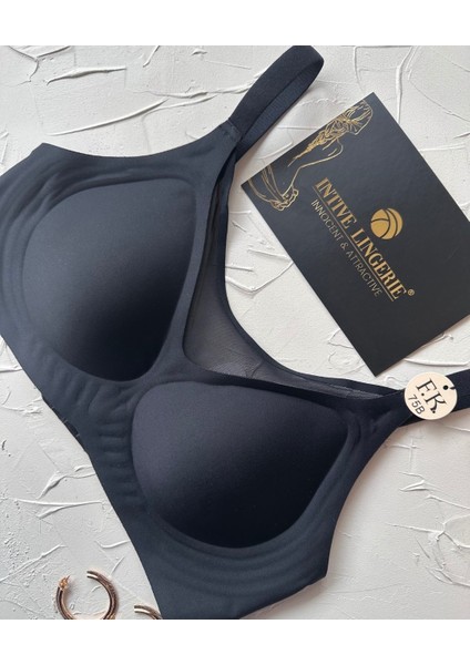 Audrey Önü Esnek File Detaylı Hafif Destekli Balensiz Dikişsiz Iz Belli Etmez Kopçalı Sütyen modelleri