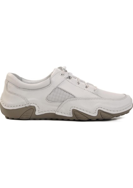 128 Z Beyaz Deri Kadın Günlük Ayakkabı modelleri