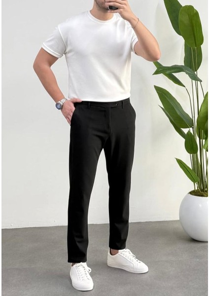 Rkek Yeni Sezon Trend Bisiklet Yaka Örme Kumaş Terletme Yapmayan Regular T-Shirt
