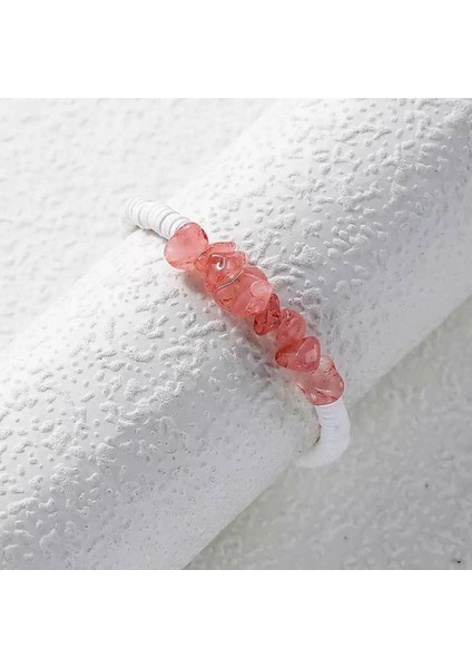 Hematit Taşlı Fimo Bileklik