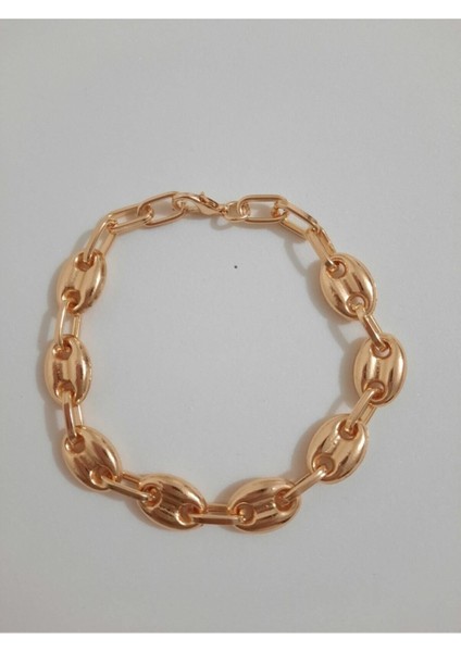 Gold Aldın Kaplama Dugme Model Bıleklık