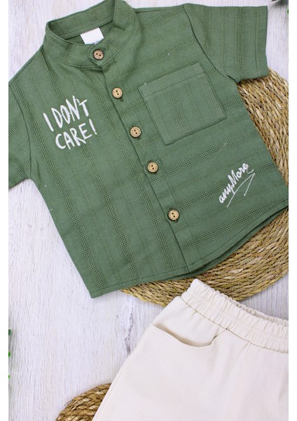 Gömlekli Yazlık Erkek Bebek Çocuk Takım 9 Ay, 12 Ay, 18 Ay, 2 Yaş modelleri