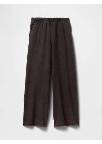 Kadın Siyah Vintagesoft Baggy Wide-Leg Pantolon fiyatları
