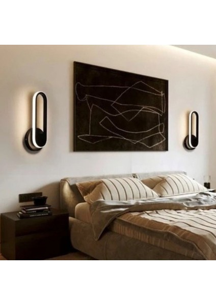 Modern LED Duvar Aplk 1 Adet