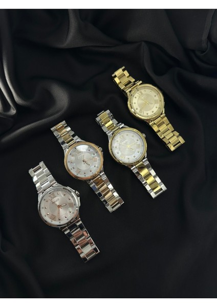 Gümüş Hologramlı Kadran Tasarım Ferrucci Kadın Kol Saati indirimleri