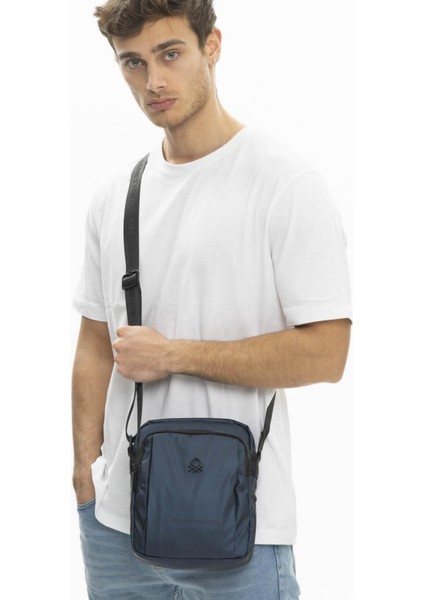 Bnt-264 Unisex Su Geçirmez Çapraz Çanta Lacivert
