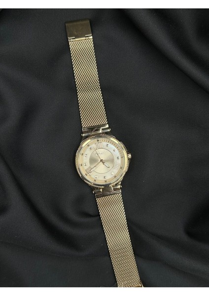 Rose Gold Hasır Kordon Hologram Kadranlı Spor Tasarım Ferrucci Kadın Saati indirimleri
