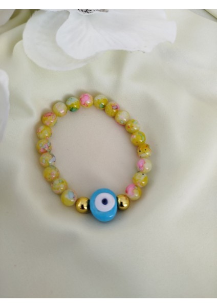 Nazar Boncuklu Cam Bileklik