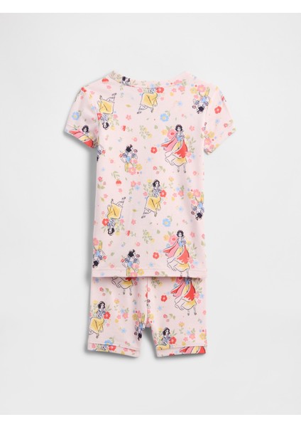 Bebek Pembe Babygap × Disney Pamuk Prenses %100 Organik Pamuk Pijama Takımı modelleri