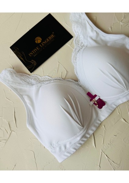 Harper Balensiz Desteksiz V Yaka Kesim Kaplı Dantelli Ultra Kaliteli Rahat C Cup Sütyen fırsatları