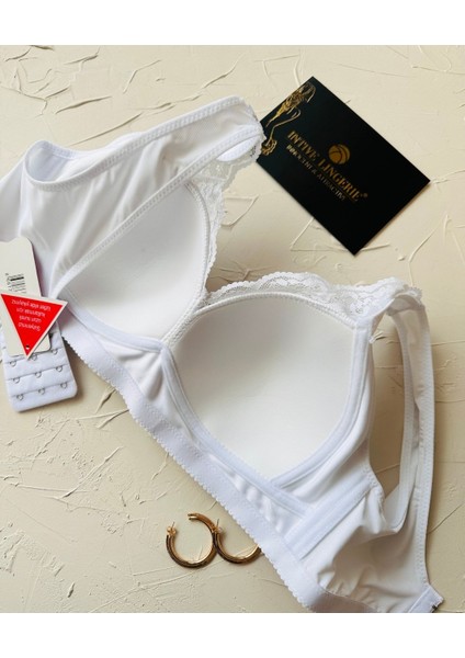 Harper Balensiz Desteksiz V Yaka Kesim Kaplı Dantelli Ultra Kaliteli Rahat C Cup Sütyen indirimleri