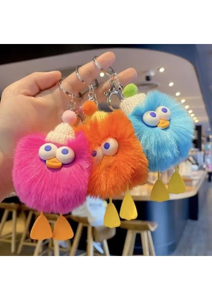 Yumuşak Peluş Bebek Anahtarlık ve Çanta Aksesuarı
