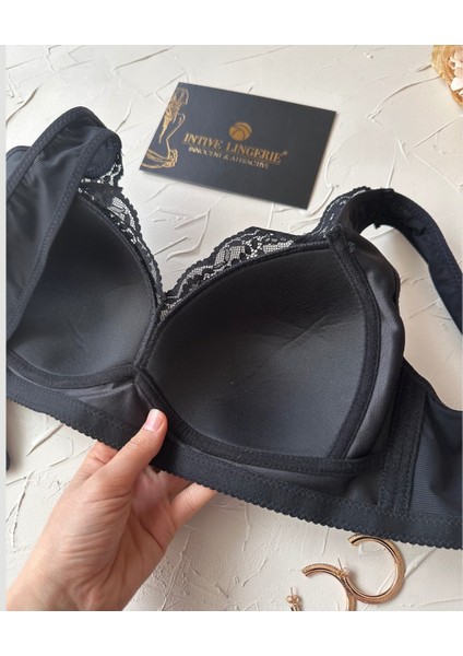 Harper Balensiz Desteksiz V Yaka Kesim Kaplı Dantelli Ultra Kaliteli Rahat C Cup Sütyen indirimleri