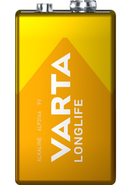 Varta Longlıfe Power Alkalin 9 Volt Pil Tekli Paket (4767) - MBN1051-6864