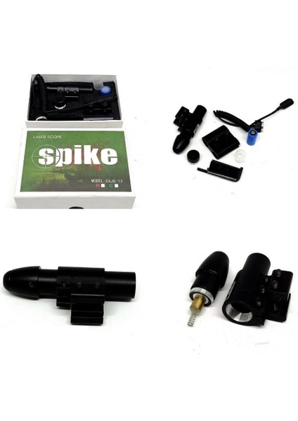 Avcılar Için Ayarlanabilir Taktik Kırmızı Lazer Sight - Mbn4384-5154