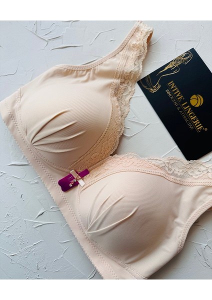 Harper Balensiz Desteksiz V Yaka Kesim Kaplı Dantelli Ultra Kaliteli Rahat C Cup Sütyen fiyatları