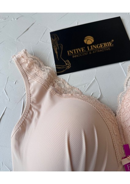 Harper Balensiz Desteksiz V Yaka Kesim Kaplı Dantelli Ultra Kaliteli Rahat C Cup Sütyen modelleri