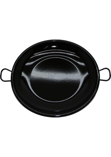 Kulplu Emaye Kavurma Sacı Çap 25 cm (4767) - MBN3286-7694
