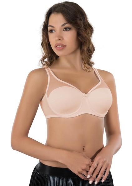 Miraxx Vizon Mı Emay 167C Pedli Tül Toparlayıcı Sütyen