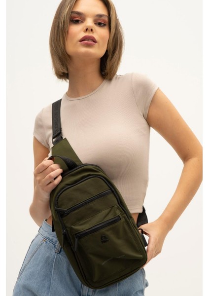 Erkek Vücut Çantası Bodybag Haki Bnt1263