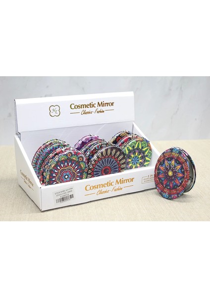 Taşlı El Aynası Oval Ince ALK3764 - MBN2177-1918