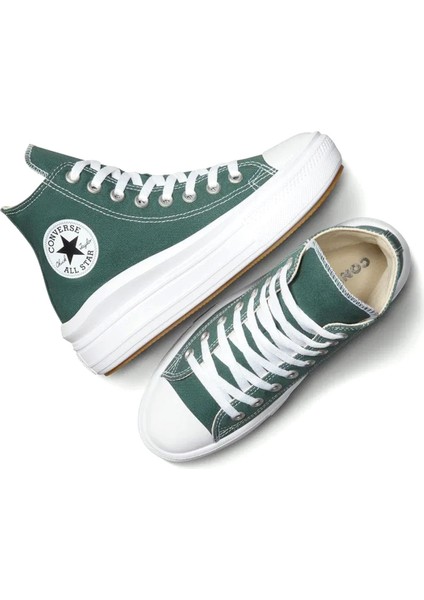 Chuck Taylor All Star Mov Yeşil Kadın High Sneaker