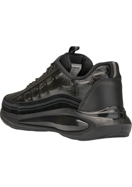 Günlük Erkek Sneaker Bağcıklı Kalın Tabanlı Oval Burunlu Süet Detaylı Spor Ayakkabı 2250