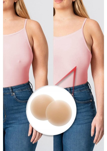 Miraxx Standart Mı 109 Silikon Göğüs Ucu Bandı (Nipple Pad)