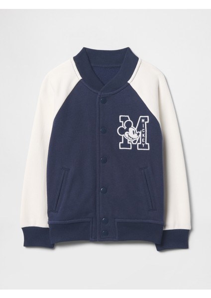 Erkek Bebek Lacivert Gap × Disney Vintage Soft Varsity Ceket