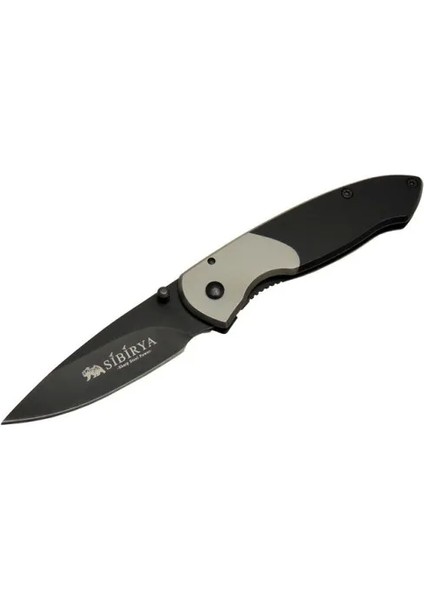 Sibirya Cep Çakısı 16 cm Yarı Otomatik Kemerlikli - MBN7352-5636