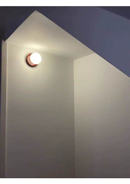 Modern Opal Camlı Glop Karpuz Krem Bordo Aplik Avize